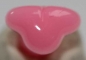 Preview: Sicherheitsnase 9,5 mm Katze hart rosa glänzend mit Sicherheitsscheibe