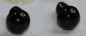 Preview: 1 Paar Sicherheitsaugen 6 mm Teddyaugen schwarz durchgefärbt