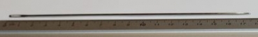 1 Nähnadel Nadel lang ca. 17,5 cm zum Annähen von Teddyaugen