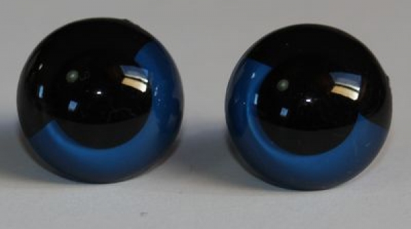 1 Paar Sicherheitsaugen Exclusiv Schlafaugen manganblau schwarz