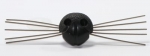 Sicherheitsnase 21 mm Hund Katze Schnurrhaare hart schwarz glänzend mit Sicherheitsscheibe