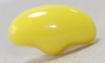 Sicherheitsnase 21 x 12 mm Vogel hart gelb glänzend mit Sicherheitsscheibe